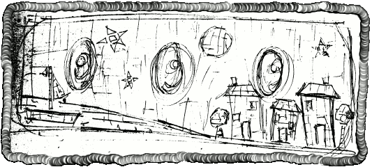 Mary's drawing in preparation for 3rd artwork