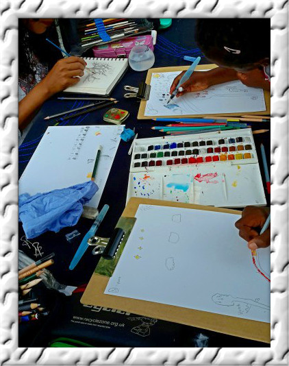 photo taken during The London Two Pounds Drawing Class