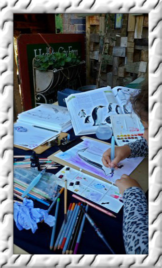 photo taken during The London Two Pounds Drawing Class