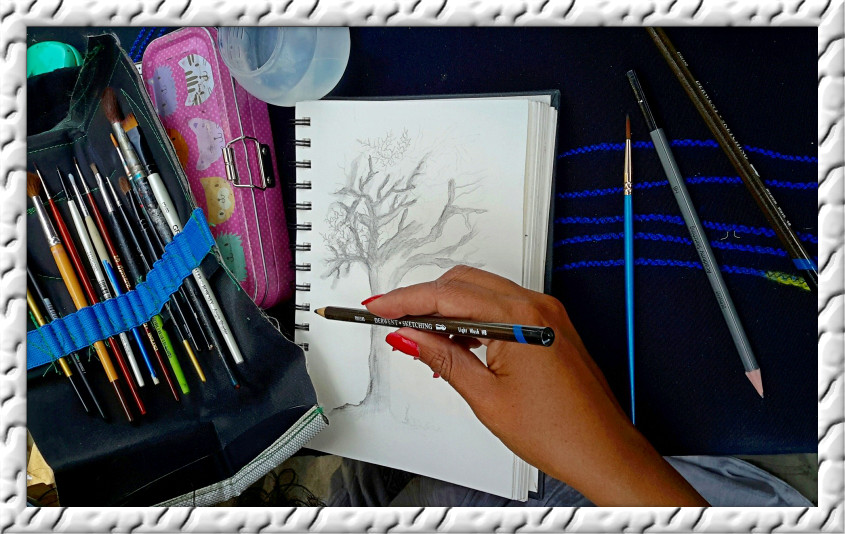 photo taken during The London Two Pounds Drawing Class