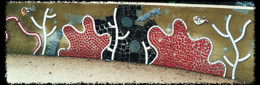 mosaic work recorded before stoning