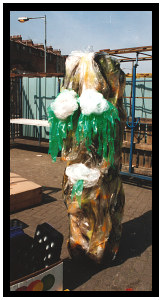 sculpture for Ridley road market's display